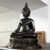 kleiner buddha aus bronze