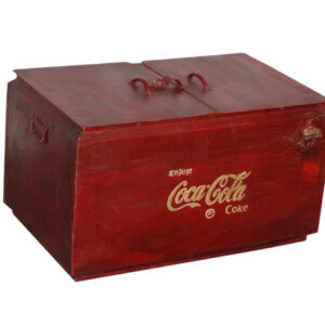 alte cola kuehlbox aus indien