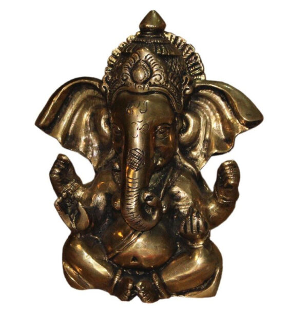 ganesha mit grossen ohren, messing